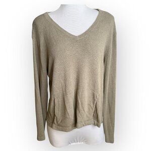 Joann Shepp Tan Knit Sweater‎